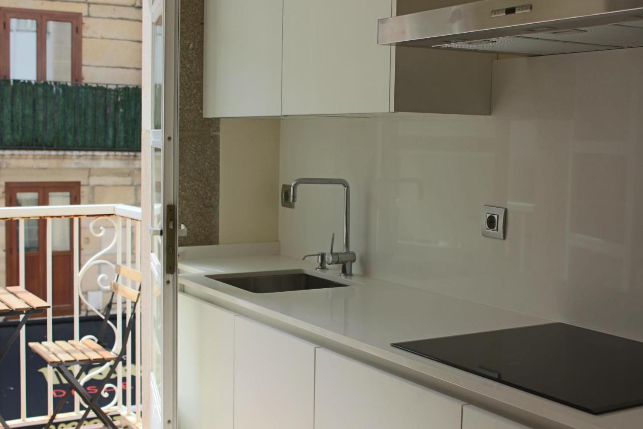 Ferienwohnung Estupendo Piso En El Casco Historico De Vigo Exterior foto